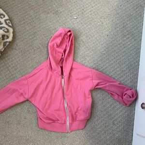 Forever 21 pink zip up